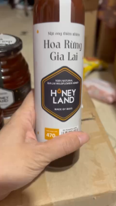Mật ong Hoa Rừng Gia lai 100% nguyên chất (470gr/chai)