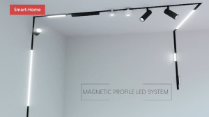 Magnetic Track Light 48V Low Voltage Connectors