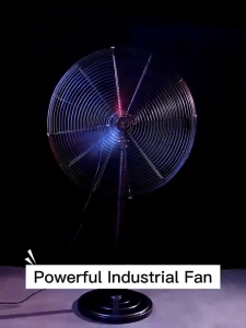 Industrial Electric Fan Heavy Duty Standard 22/26/30 Inches Industrial Fan Inverter Industrial Fan Inverter Wall Fan For Household Outdoor School Factory