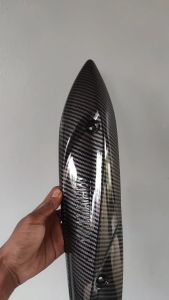 Black Carbon Tutup Knalpot Mio spoty Mio smile