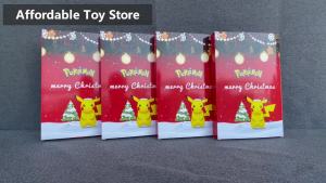 Bandai | 24Pcs Set Pokemon Figure Christmas Halloween Advent Calendar Gift Kawaii Pikachu Anime Figural Action PVC Model Kid Toy