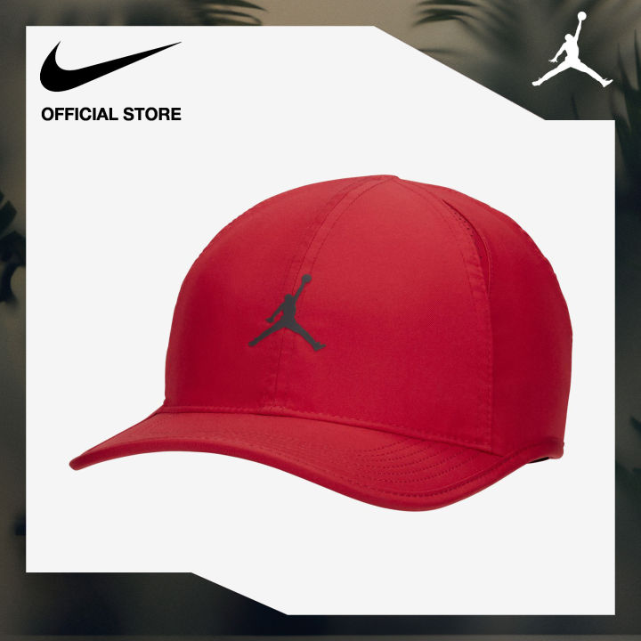 Jordan Dri FIT Club Unstructured Curved Bill Cap Gym Red Lazada PH