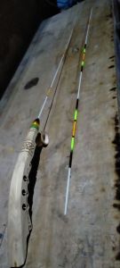 joran pancing wader hampala nilem dll   1.5 ke atas bisa jadi 1 meter. baca deskripsi...