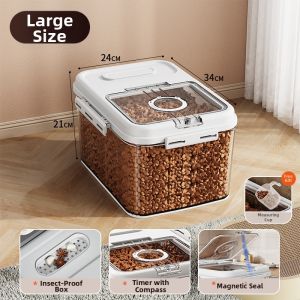 SIVASS | Moisture-proof Pet Food Storage Container Large Capacity