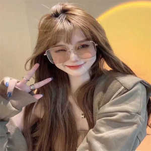 แว่นกันแดดแบบขับรถป้องกันรังสียูวีสำหรับผู้ชายและผู้หญิง แว่นกันแดดแบบหน้ากว้าง แว่นกันแดดแบบลำลอง สไตล์ย้อนยุค แว่นกันแดดแบบสวมหัว