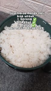 Panci Listrik Serbaguna: Panci Kukus & Penggorengan Elektrik 1.8L