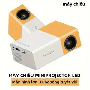 Máy Chiếu LED Mini YG300 HD 320x240p Máy Chiếu Thông Minh Di Động Có HDMI USB TF Hỗ Trợ Cho Âm Thanh Gia Đình Sử Dụng Đa Phương Tiện Du Lịch