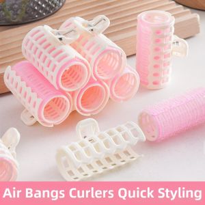 Air Bangs Self-Adhesive Curling Wand Easy Styling Root Lifting Curl Former