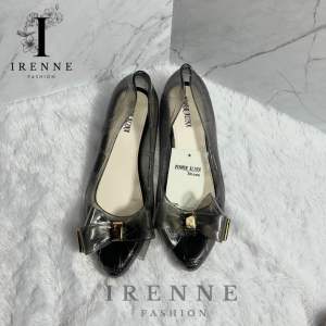 Sepatu Jelly Transparan Full Jelly Motif Pita Tranlucent Balance L759