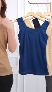 Tank Top wanita paket 3 pcs Tali lebar bahan adem melar singlet cewek remaja dan dewasa terlaris kaos Daleman atasan perempuan
