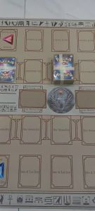 Bàn đấu Yu gi oh lớn cho hai người cao cấp 60cm cổ đại ai cập tặng kèm field card 1670 2-6