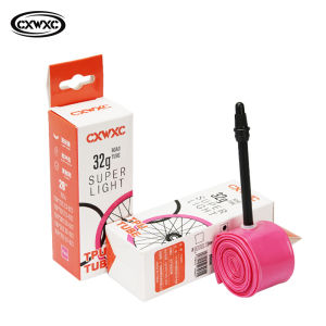 Ultra-light Road Bike Inner Tube CXWXC TPU Anti-stab Extended Length 700X23/25/28/32 Bicycle Riding Equipment Accessories