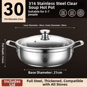 YONGLE | Extra Thick Food-Grade Large Capacity Pot