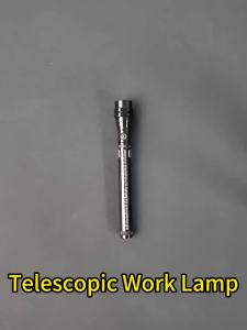 3 LED Multifunctional Telescopic Work Light Bendable Magnetic Flashlight with Gooseneck for Car Repair Camping Corner Picking
