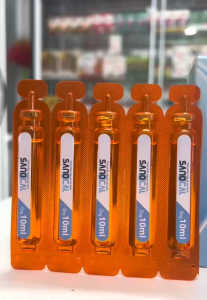 Sanocal bổ sung canxi cho trẻ còi xương loãng xương người lớn phụ nữ có thaicho con bú H/30 ống