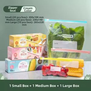 PAKCHOICE | Food Grade Resealable Freezer Bags