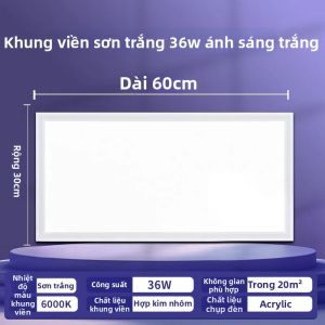 Chigo | Đèn LED Panel Trần Phẳng cho Nhà Bếp và Phòng Tắm