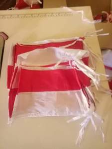 Bendera merah putih kecil isi 20pcs