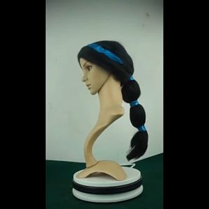Aladdin Jasmine Princess Wig Cosplay Disney Princess Long Hair