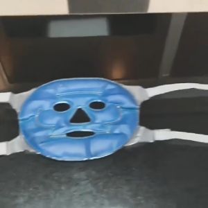 Gel Ice Pack Face Mask/Face Beauty Mask Cold Gel Face Mask Remove Edema Ice Pack Face Care Tool Cooling Ice Face/Eye Mask Gel Beads Hot Cold Compress Pack Reusable Ice Gel Mask Pressure Relief Puffy Eyes Migraine Skin Care LZC-Gel-Fack-Mask