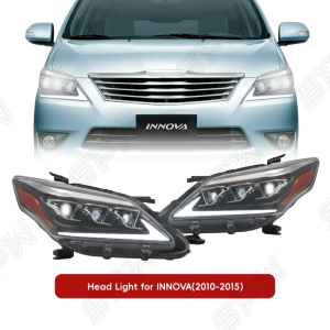 Toyota Innova AN40 (2012-2015) Lexus V3 Triple 3x Projector Headlamp Headlight Dynamic LED Running Signal Light Lamp 2012 2013 2014 2015