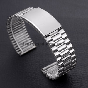 Metal Watchstrap 18mm 20mm 22mm for Rolex for Seiko Stainless Steel Bands for Smartwatch Universal Men Women Watch Accessoriess