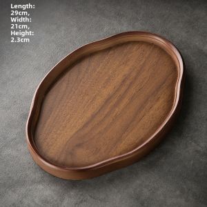 GIANXI | Japanese Style Creative Tea Platter Rectangular Wooden Tray