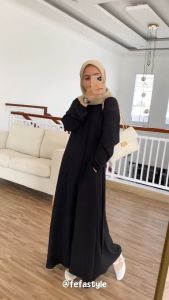 HAULA DRESS BAHAN CRINKLE AIRFLOW