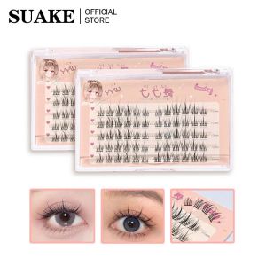 SUAKE 5 Rows False Eyelashes Grafting Eyelash Natural Sunflower False Lashes Professional Makeup 11mm-12mm