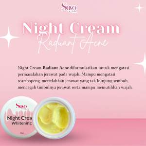 SUYO NIGHT CREAM WAJAH ACNE