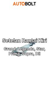 Setelan Rantai Kiri Legenda & Star & Prima & Grand & Supra & Supra X & Supra Fit Stelan Anting Rante Lubang Besar