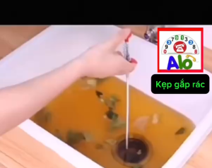 Dây Gắp Rác Kẹp Gắp Rác Thông Cống Lọc Rác Tiện Dụng