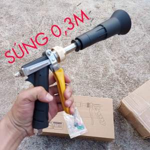 Súng Xịt Loa Đen 30cm Mặt Sứ Dùng Tưới Cây Phun Thuốc Rửa Xe Khử Trùng Hiệu TAIWAN Hàng Loại 1 Siêu Bền