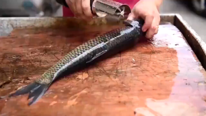 Portable Cordless Electric Fish Scaler Fish Scale Scraper Easy Fish Stripper Scale Remover Cleaning Tool Waterproof