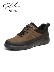 Leather Men Shoes Casual Light Fashionable Outdoor