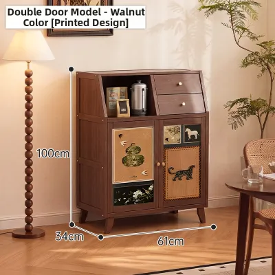 ZHUSHANXIA | Dining Sideboard Storage Cabinet Drinks Bar