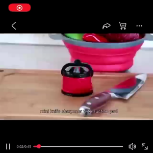 Knife And Scissors Sharpener Manual Mini Version