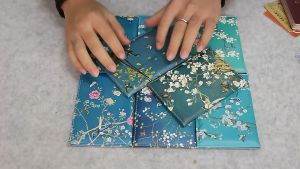 Passport Holder Bird Whispering Flower Fragrance Passport Book