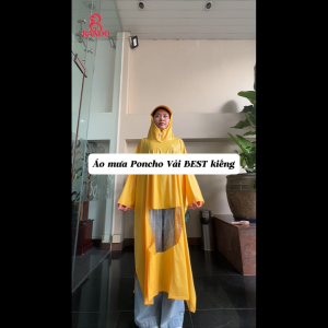 ÁO MƯA PONCHO VẢI BEST KIẾNG