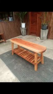 ชั้นวางของ ชั้นวางรองเท้า ม้านั่งยาว ม้านั่ง แข็งแรง ทนทาน