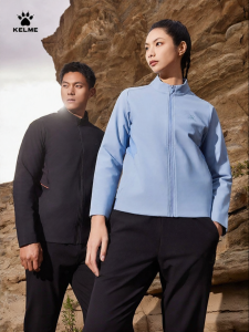 Kelme | Stand Collar Knit Jacket Men Women 2026 Early Autumn New Arrival