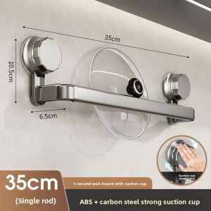WEIMEIYUAN | Suction Hook No-Drilling Kitchen Utensil Rack