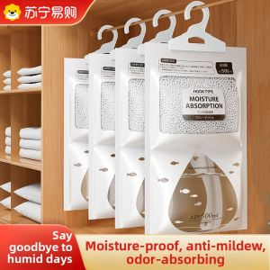 Hanging Moisture Absorber Bag Dehumidifier Dryer for Indoor Wardrobe Student Dormitory Home Use Mold Proof 1612