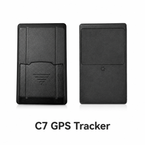 C7 Mini GPS Tracker for Cars & Vehicles - 5-Year Battery Life Wireless Hidden Tracker for Trucks & Trailers No Subscription Requ