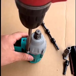 Electric Brushless Impact Wrench Converter Shaft Accessories Single/Dual Use Cordless Tool Accessory
