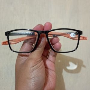 Kacamata Plus Baca Auto Fokus Frame Sport Untuk Pria dan Wanita KT375