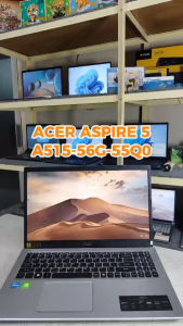Laptop Acer Aspire 5 A515-56G-55Q0 Core i5-1135G7 Ram 8Gb Ssd 512Gb 15.6" Fhd IPS Backlit Keyboard Nvidia Mx450 2Gb