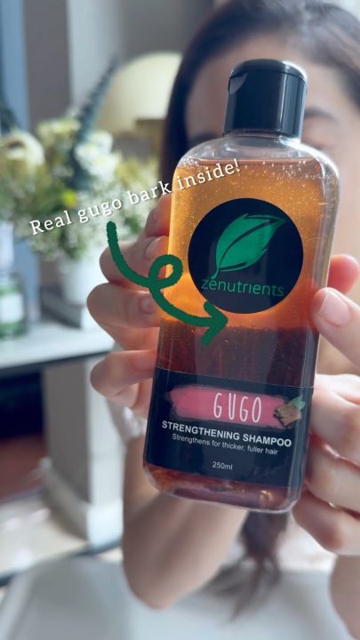 Zenutrients Gugo Anti Hairfall Shampoo 1L (Hairfall Rescue and Hair ...