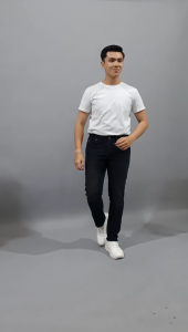 Celana Jeans Panjang Pria Slim Fit Pensil Streatch Premium New EIGHT LIGHT Denim Cowok Terlaris