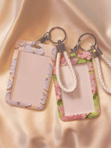 JIFANPAUL | Oil Painting Design ID Card Holder with Lanyard